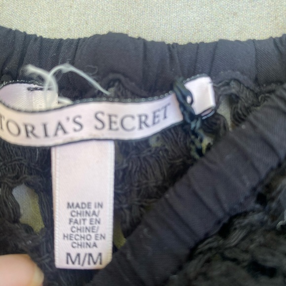 VICTORIA'S SECRET Beach Swim Cover Up Crochet Tassel Romper Ombre Blue B… - Picture 6 of 6